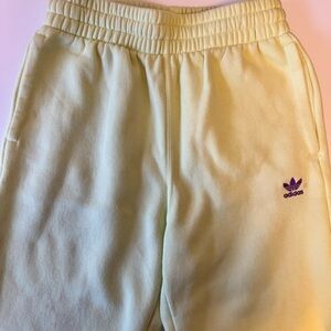 Adidas  Yellow Joggers